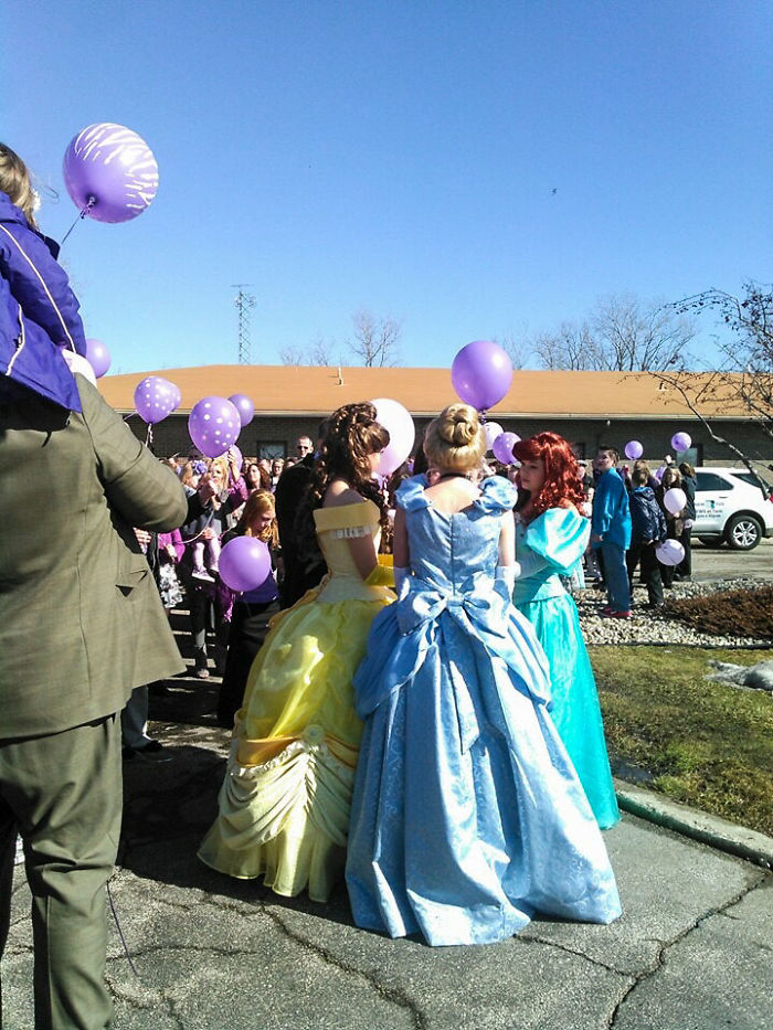 Princesses At A 9 Year Olds Funeral