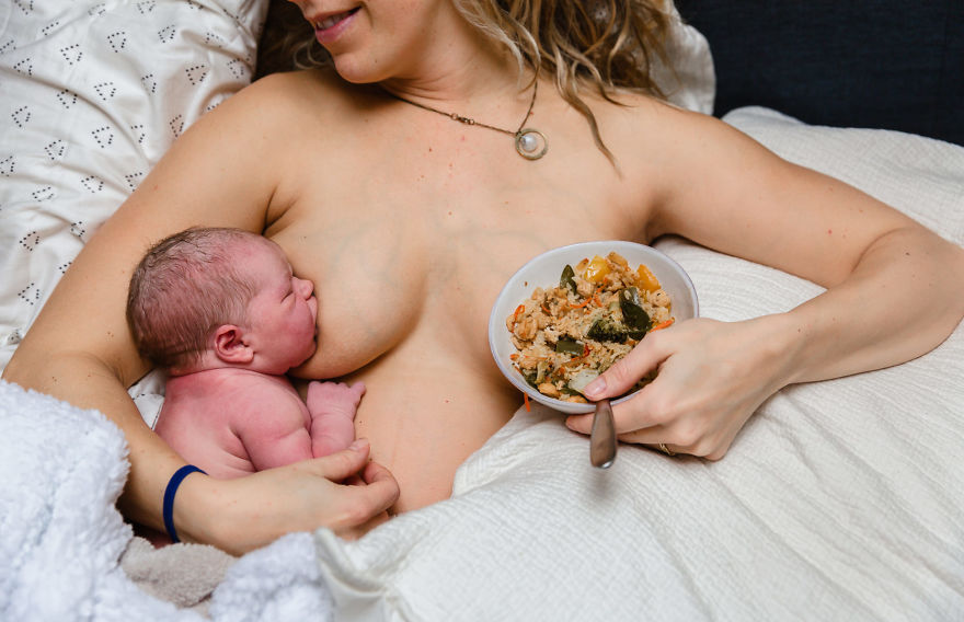 Breastfeeding Third Place. Christina Benton – Serving Milwaukee, Wi – “Stir Fry”