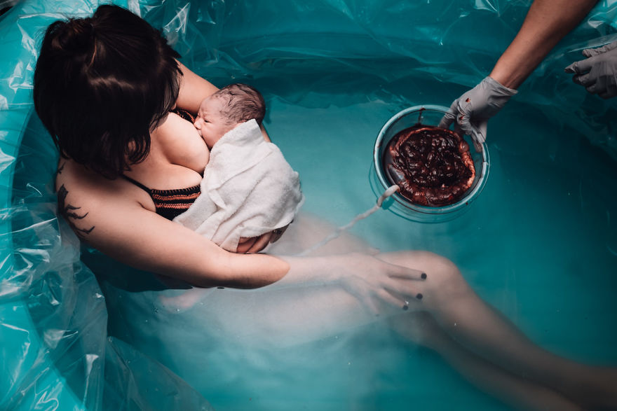 Breastfeeding Second Place. Veronika Richardson Of Fox Valley Birth And Baby – Serving Green Bay, Wi – “Tranquility”