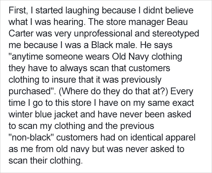 Black Customer Gets Accused Of Stealing His Own Jacket, So He Makes Them Regret It