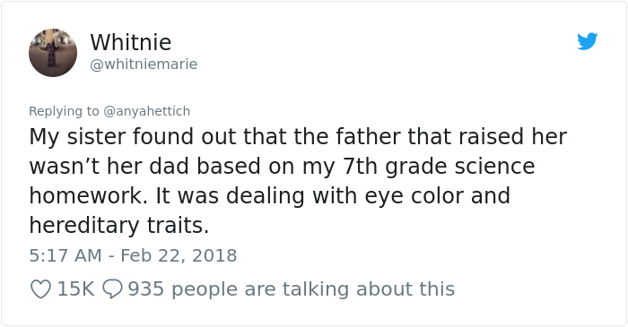Biology Professor Accidentally Reveals This Girl's Dad Is Not Her Dad, And Things Escalate Quickly
