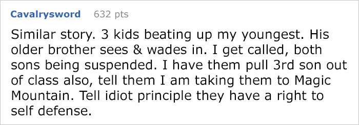 Kid Gets Suspended For Fighting Back Against Bully And His Dad Has The Best "Punishment" For Him