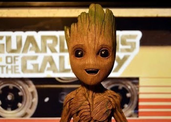 Baby Groot Sculpture Speed Painting