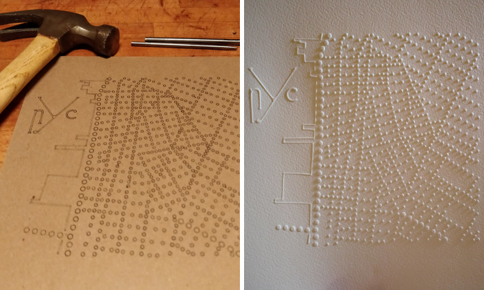 I Spent 20 Hours Making Accurate & To Scale Tactile Braille Embossed Maps Of NYC And Paris By Hand