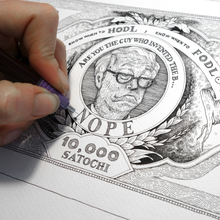 How Bitcoin Bill Would Look Like !