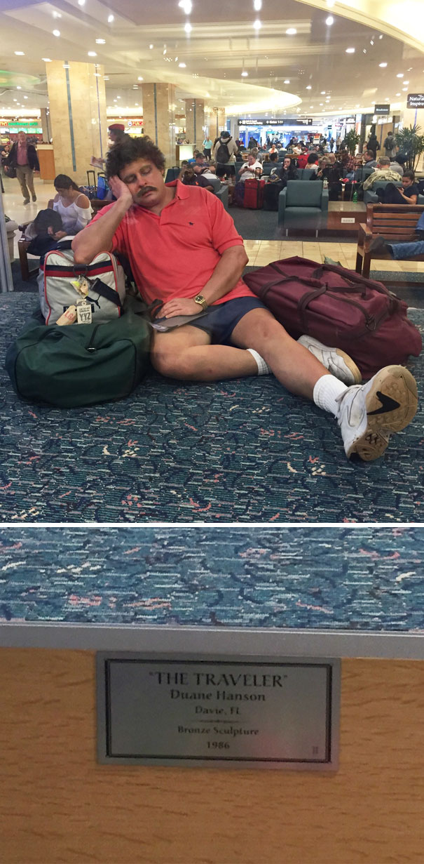 I Did A Double-Take At The Airport Today