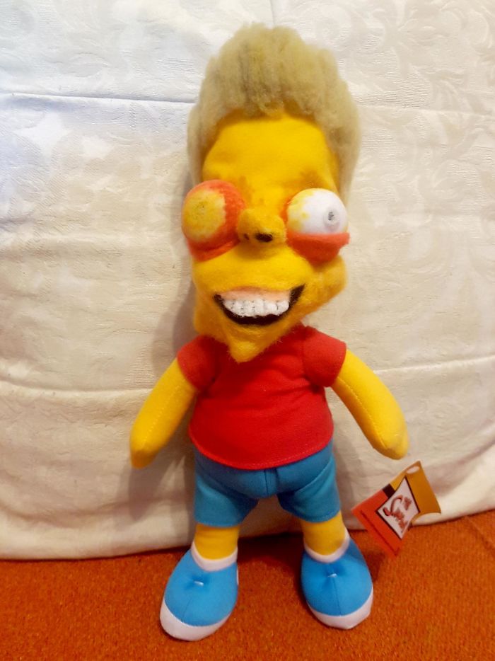 This Knockoff Bart Simpson Plush