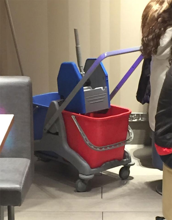 This Mop Wringer Resembles Optimus Prime