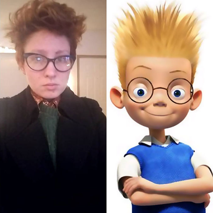 It's Not A Sweater Vest, But It's Still A Sweater Over A Collar Shirt. Anyway, It Counts As Accidental Cosplay