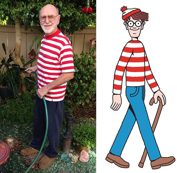 My Papa Has No Idea He Slightly Resembles Waldo Today