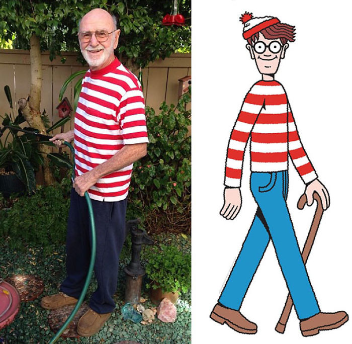 My Papa Has No Idea He Slightly Resembles Waldo Today