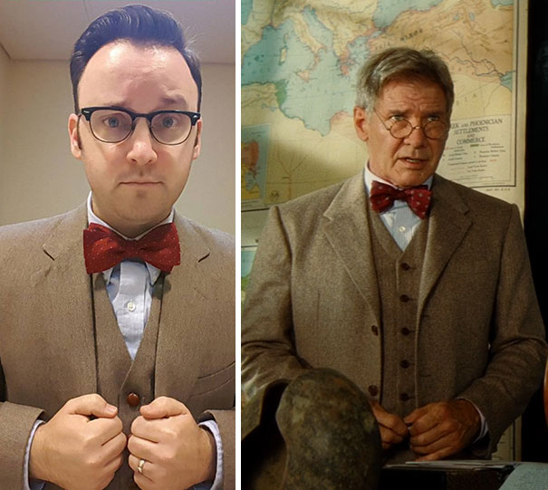 When You Realize You Accidentally Cosplayed Professor Jones At Work Today