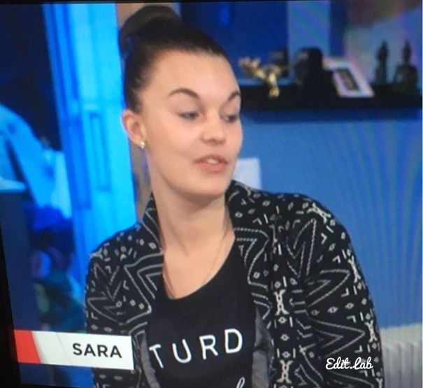 This Was On The News (Sweden). Poor Sara