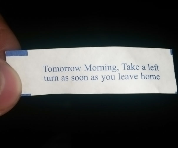 That's Oddly Specific Fortune Cookie