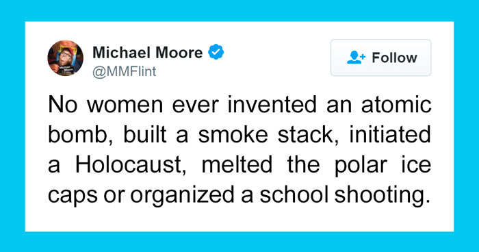 Michael Moore Tries To Prove Women Are Better Than Men, Gets Brilliantly Shut Down By A Woman