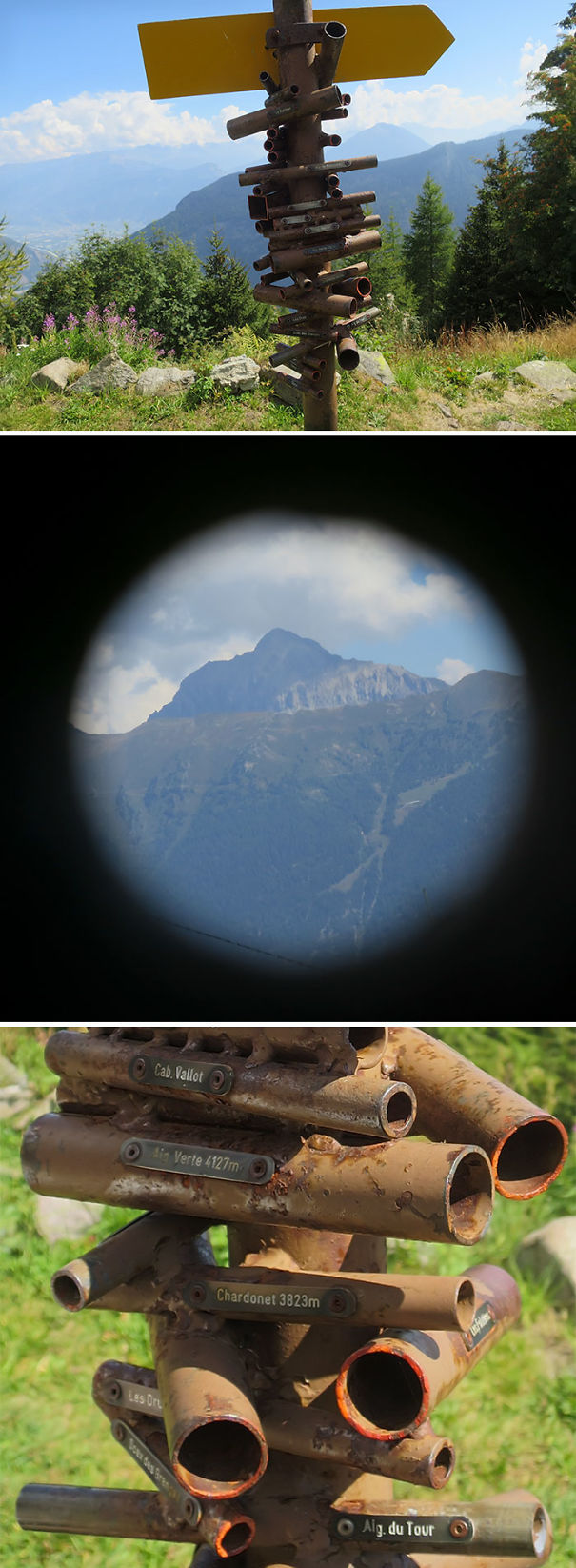 Mountain Finder Device In Switzerland