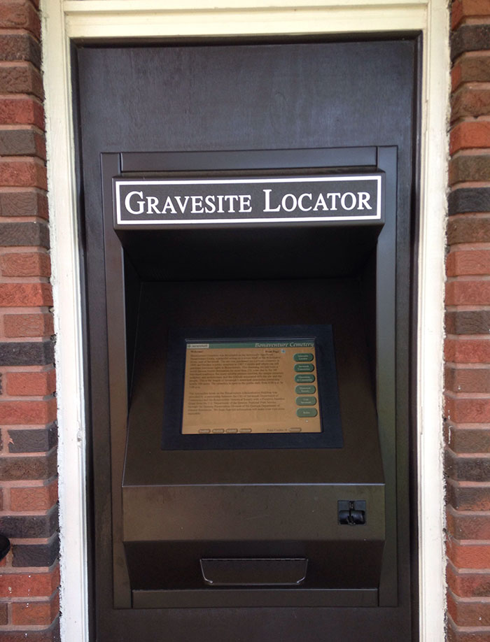 This Cemetery Has A Gravesite Locator