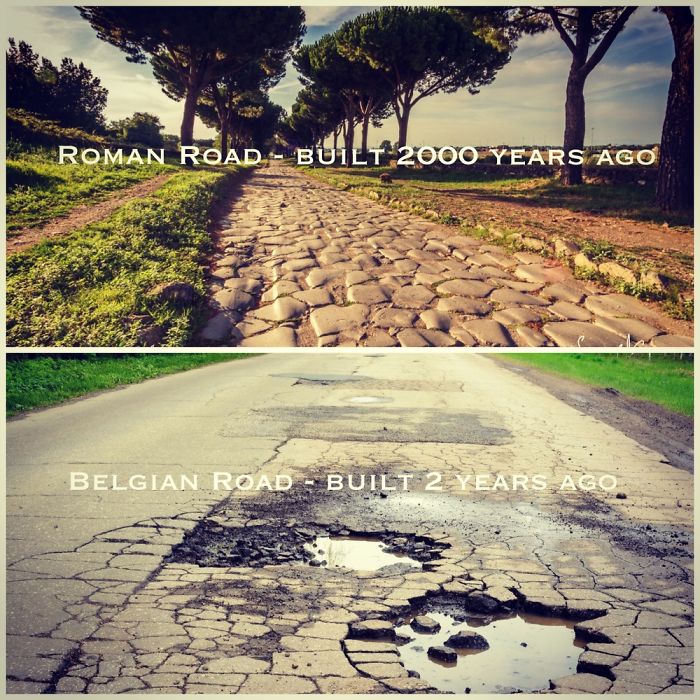 Romans Versus Belgians