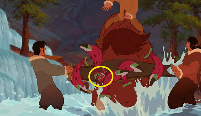 In Brother Bear, Nemo Can Be Seen Amongst The Fish
