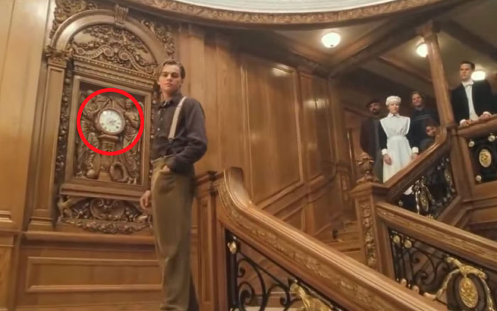 At The End Of Titanic, The Clock Says 2:20. Titanic Sank At 2:20 Am