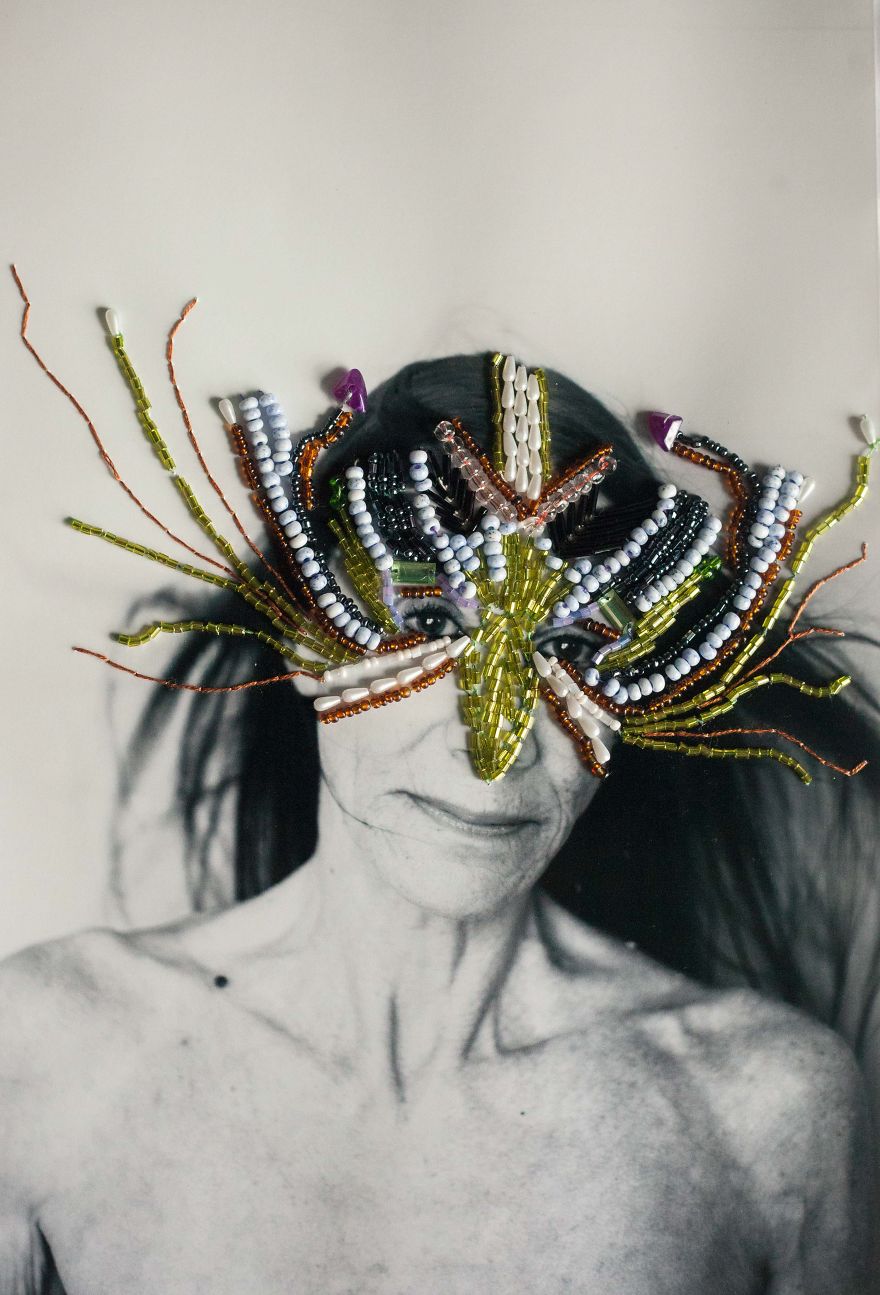 Brazilian Tropical Soul: Embroidered Pictures With Beads And Sequins In New Series By Aline Brant.