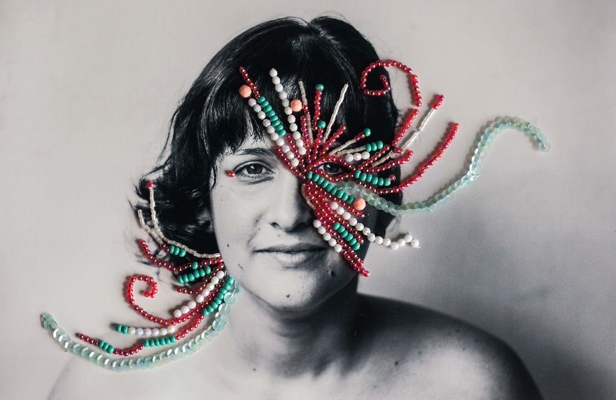Brazilian Tropical Soul: Embroidered Pictures With Beads And Sequins In New Series By Aline Brant.
