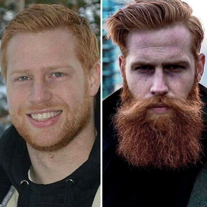 Barber Tells This Shy Insurance Man To Grow A Beard, And It Ends Up Transforming His Life 8