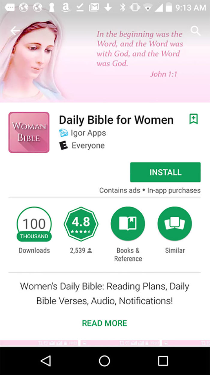 I Always Thought The Holy Word Of God Needed To Be More Pink And Frilly