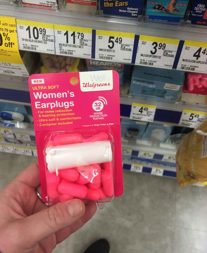I Tried Women's Earplugs From Walgreens, But I Could Still Hear My Own Sobbing. One Star