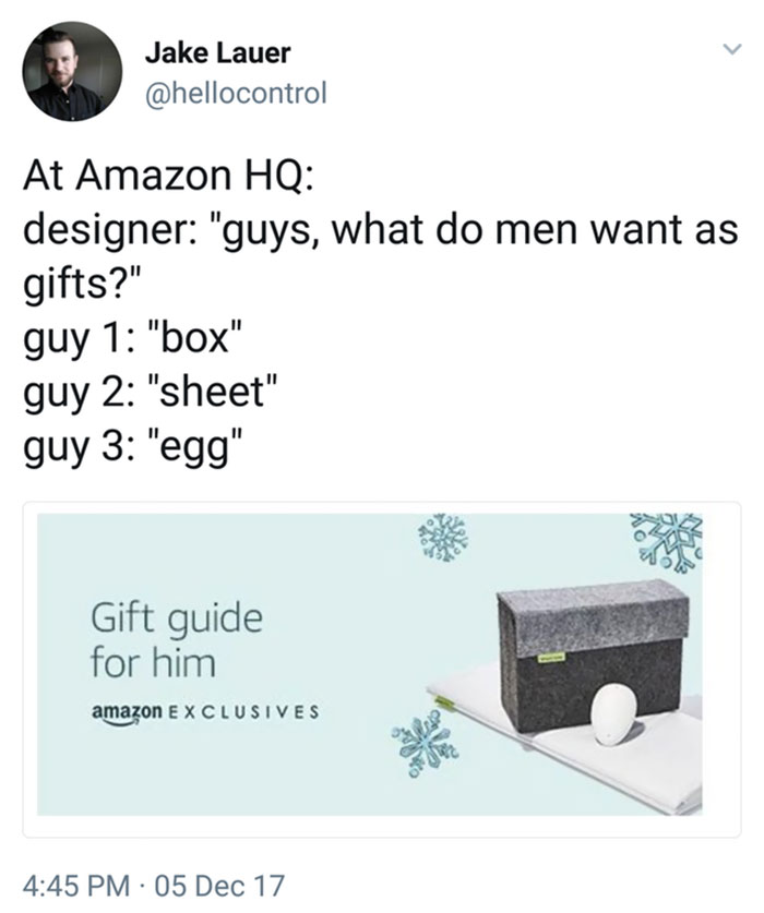 Gift Guide For Who Exactly?