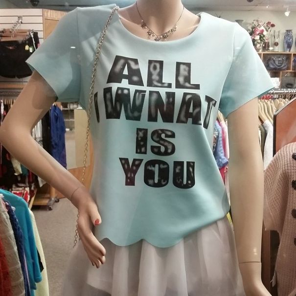 "All I Wnat Is You" I Totally Wnat To Buy This Shirt