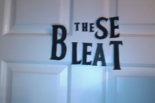 Girl Annoys Her Sister By Rearranging 'The Beatles' Letters On Her Door, And It's Hilariously Clever