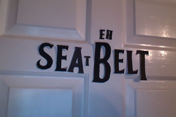Girl Annoys Her Sister By Rearranging 'The Beatles' Letters On Her Door, And It's Hilariously Clever
