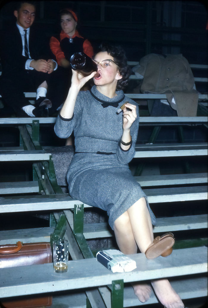 A Drink, A Cigar And Not Giving A Good Goddamn, 1950s