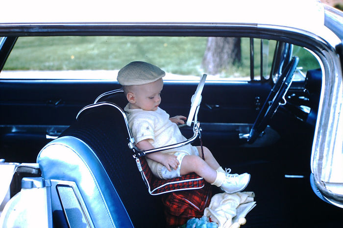 Child In A Car Seat