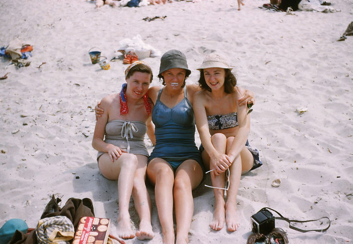 Chicas en la playa