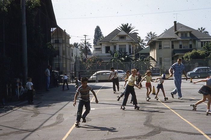 Niños en Los Angeles, 1954