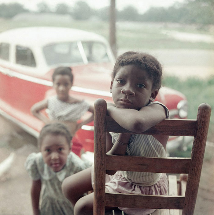 Girl Portrait. Shady Grove, Alabama, 1956