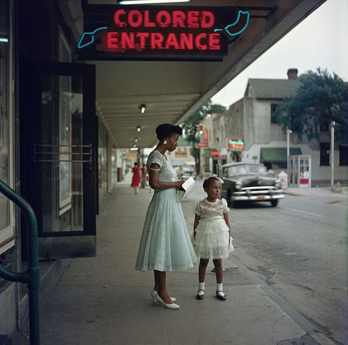 Colored Entrance, Alabama, 1956