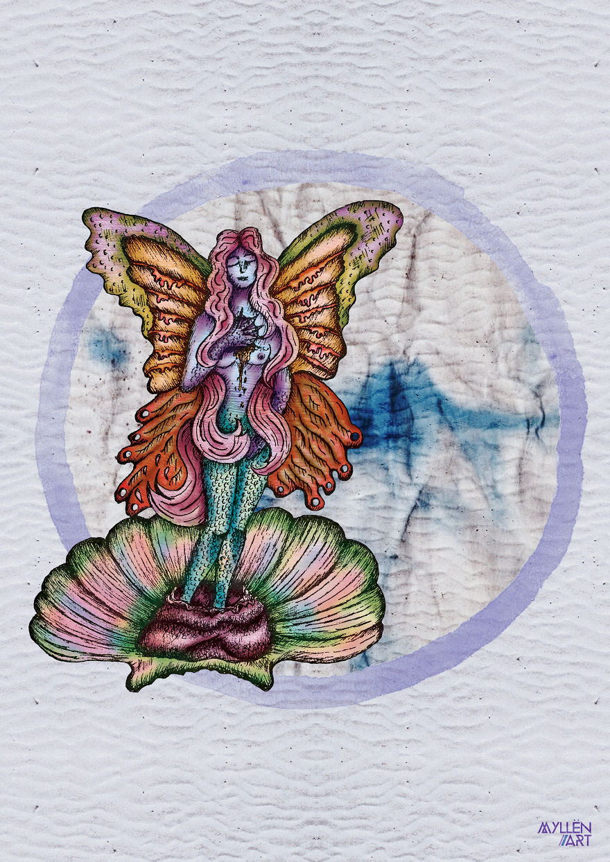 Botticelli's Venus Redesigned For An Album Cover