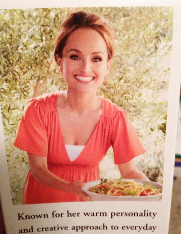 This Picture Was On My Pasta Box. What Did They Do To Her?!