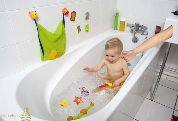 Never Ever Leave Your Baby Unattended In The Bath...