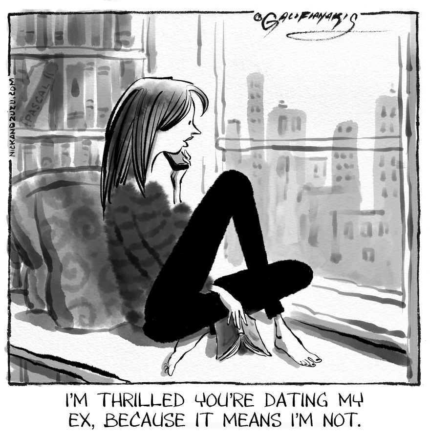 20 Uncomfortably True Cartoons About You And Dating
