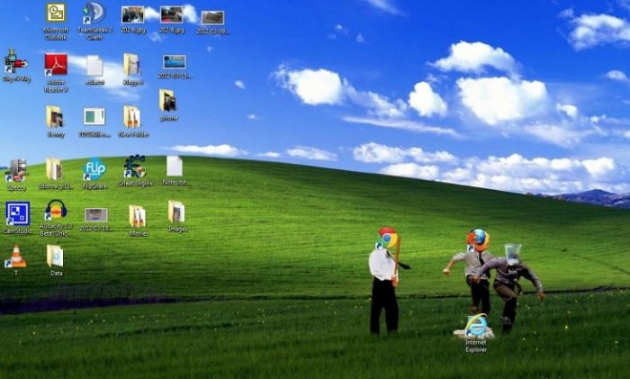 Funny Internet Explorer Desktop Picture