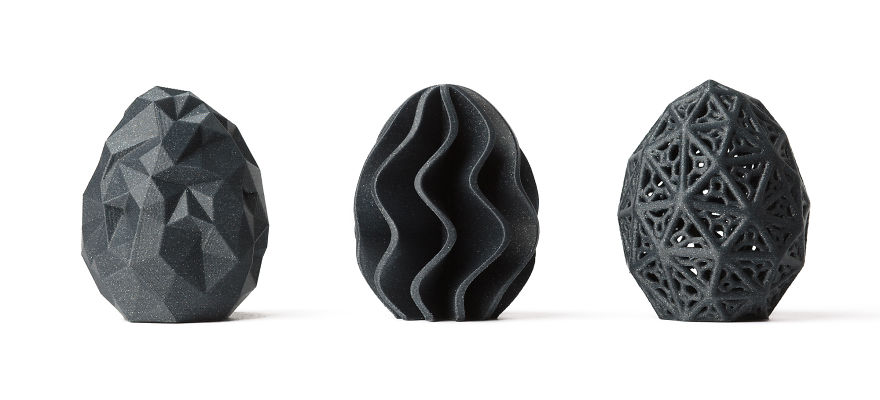 12 3d Printed Easter Eggs By Young Designer
