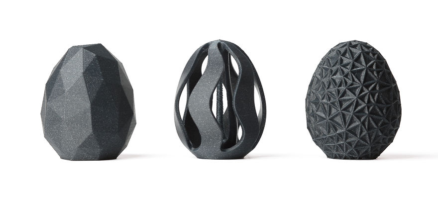 12 3d Printed Easter Eggs By Young Designer
