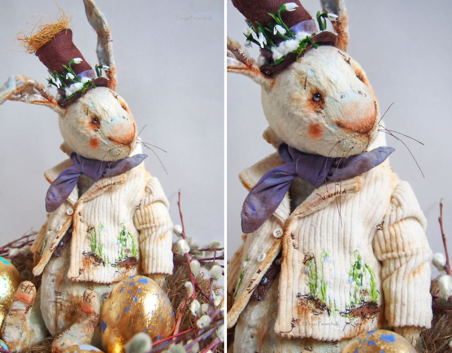 12 Handmade Easter Bunnies To Bring You Festive Mood