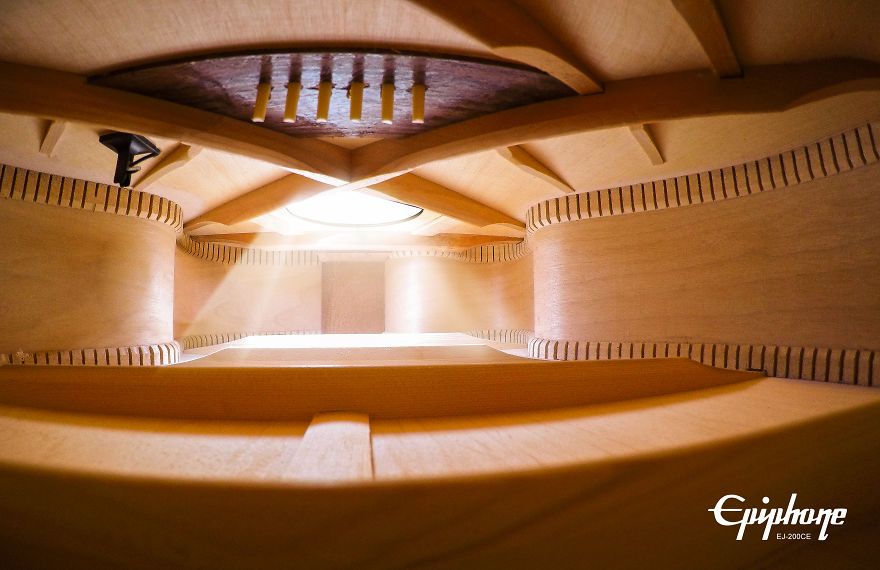 Acoustic Guitar From The Inside