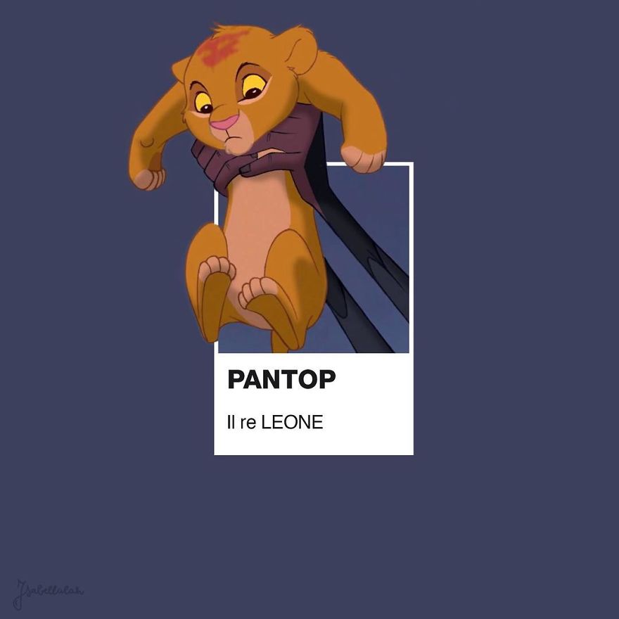 Artist Transforms Pop Culture Icons Into Pantone Samples And The Result Is Fun