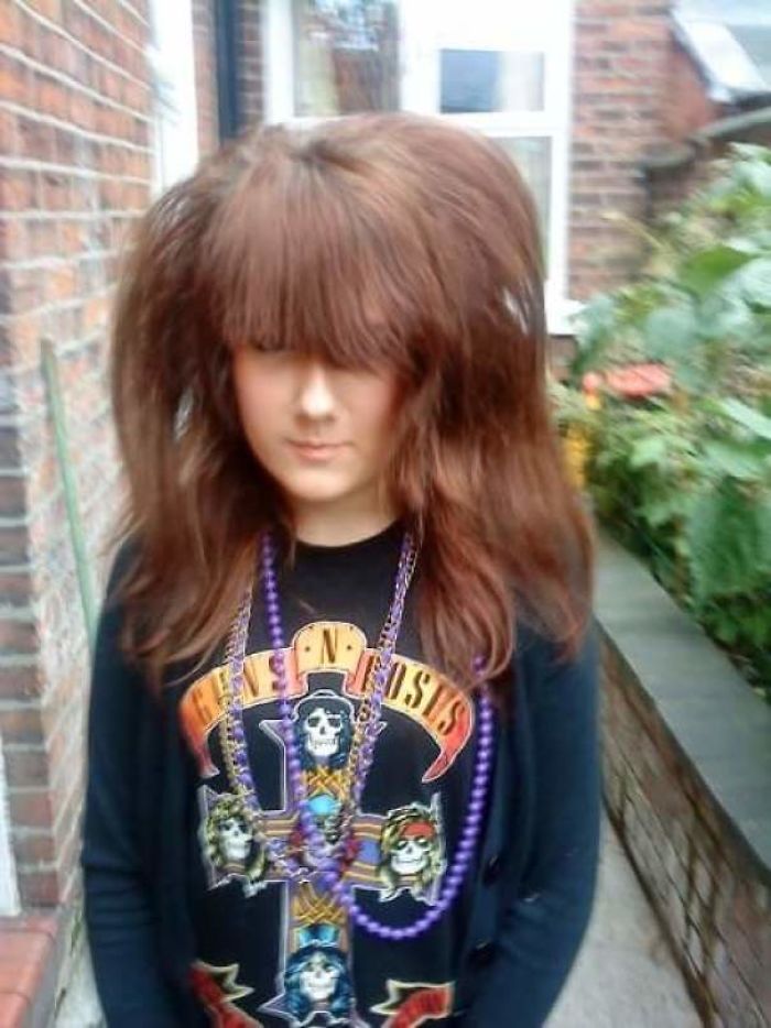 My Mum Advised Me Not To Leave The House Like This, Didn't Listen. That Hair!